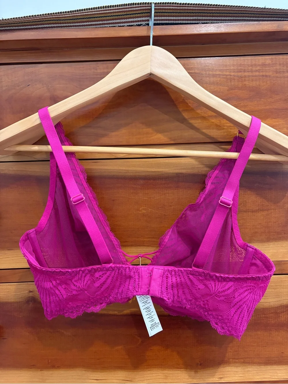 Aubade Rythm of Desire Lace Underwire Triangle Bra 32E